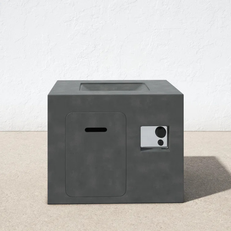 Lennart 24'' H x 30'' W Concrete Outdoor Fire Pit | Wayfair North America