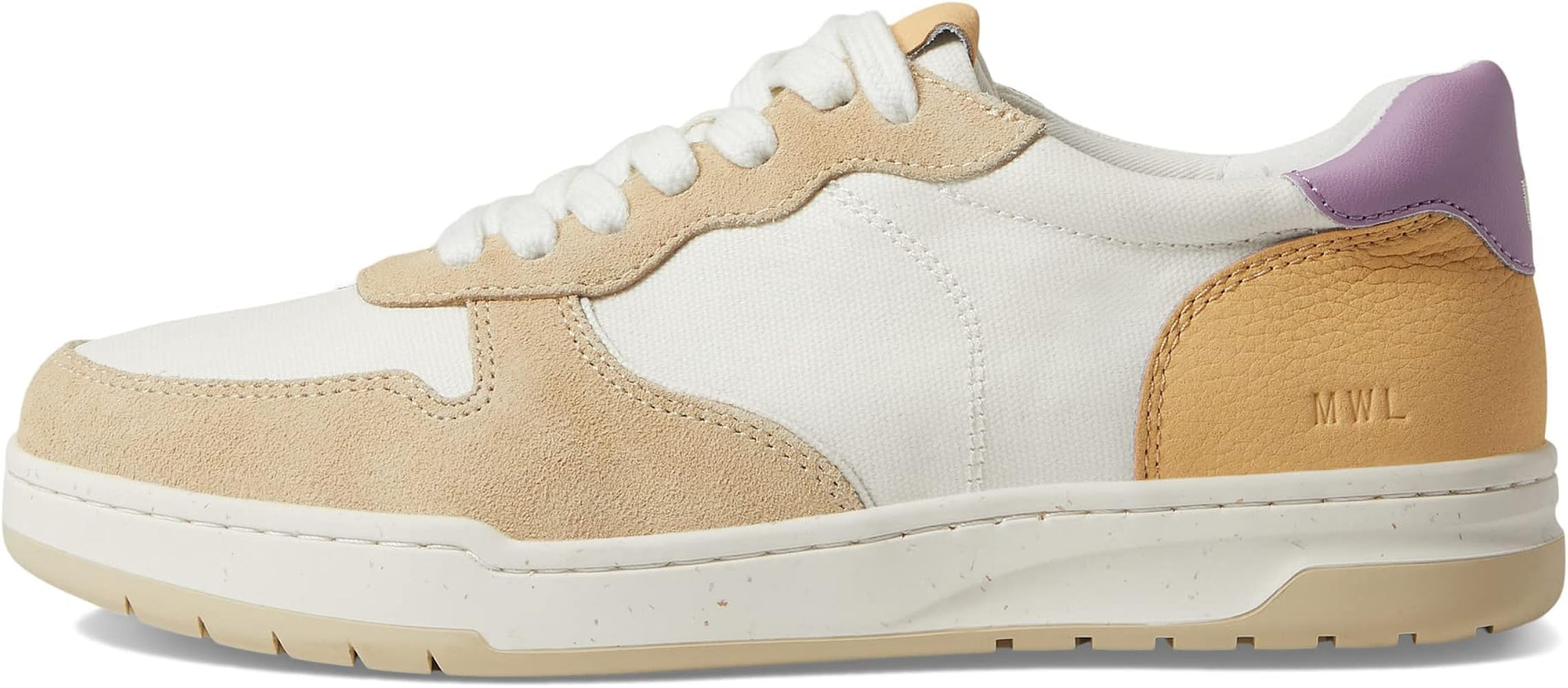 Madewell Court Low-Top Sneakers in Colorblock Leather | Amazon (US)