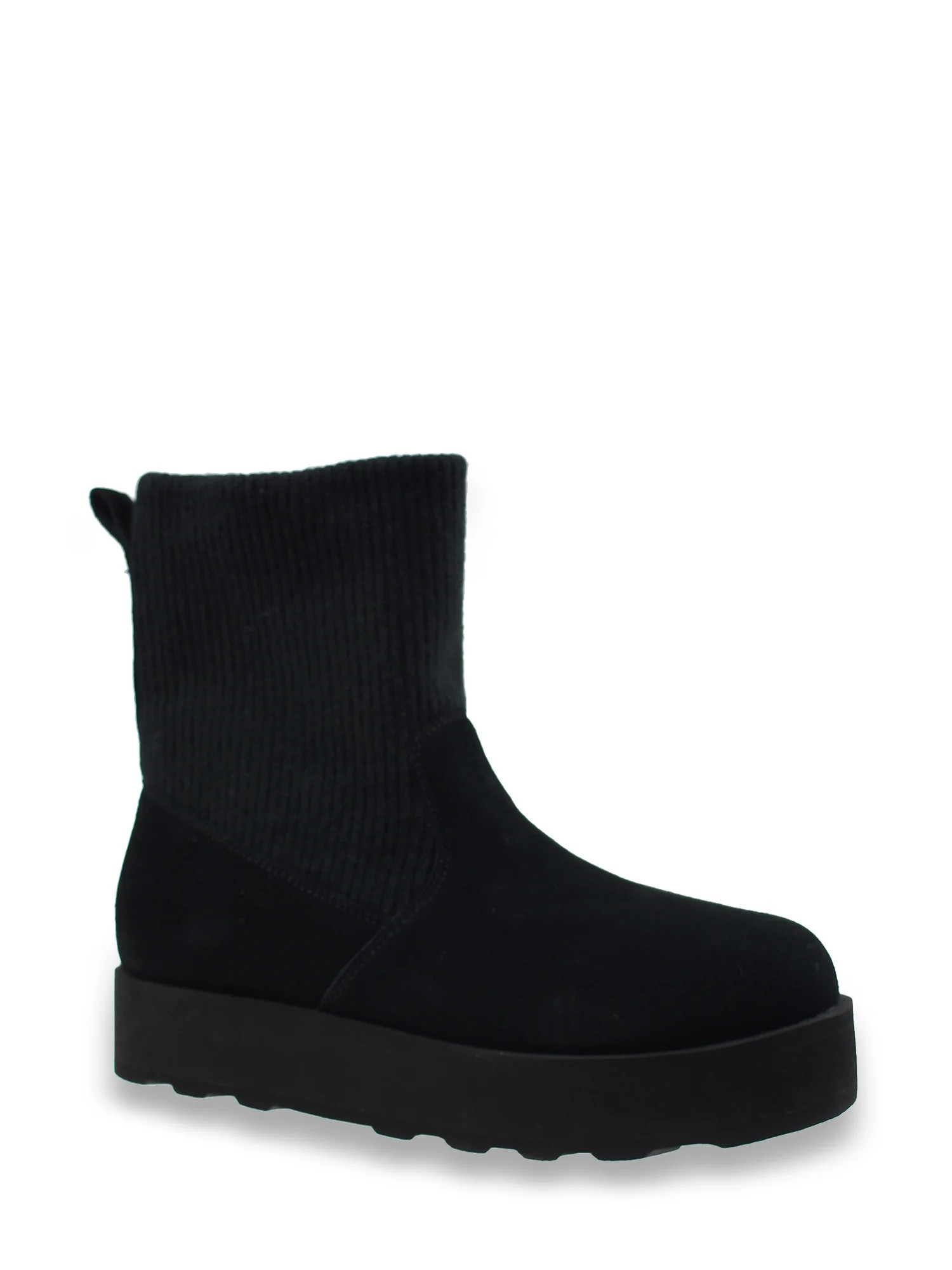 Time and Tru Women's Knit Chelsea Boot - Walmart.com | Walmart (US)