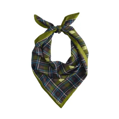 Madewell Medium Silk Bandana in Retro Blue at Nordstrom | Nordstrom