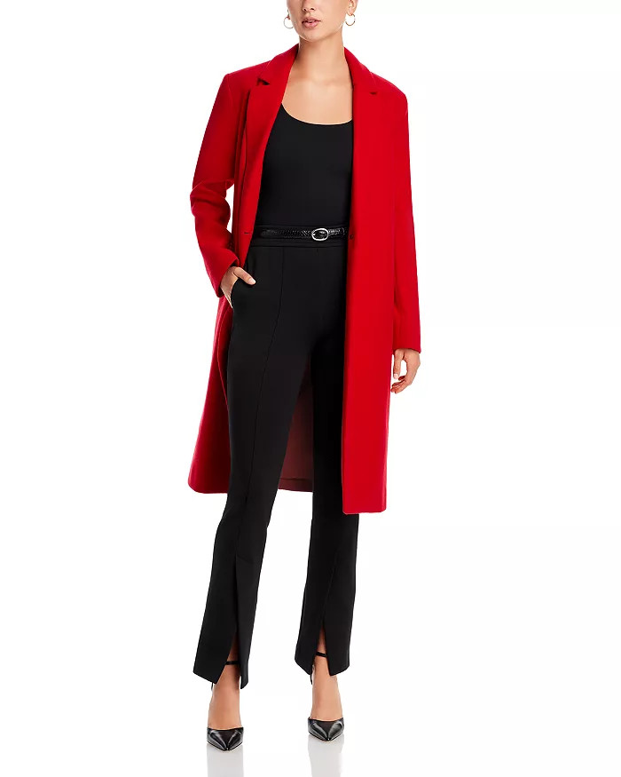 Notched Lapel Coat | Bloomingdale's (US)
