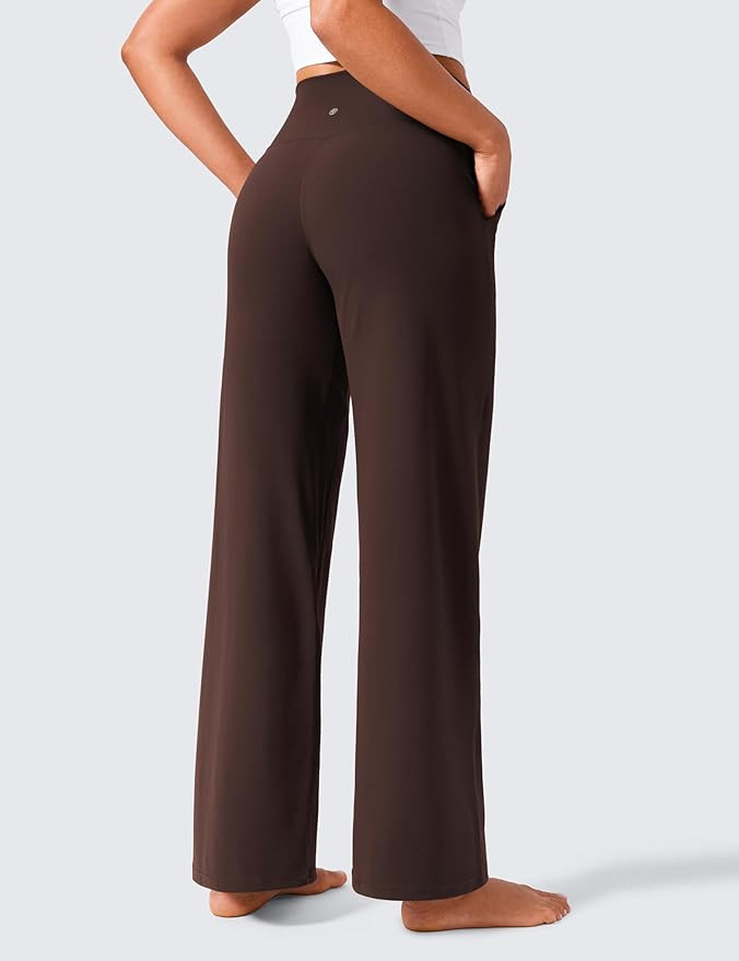 CRZ YOGA High Waisted Wide Leg Pants | Amazon (US)