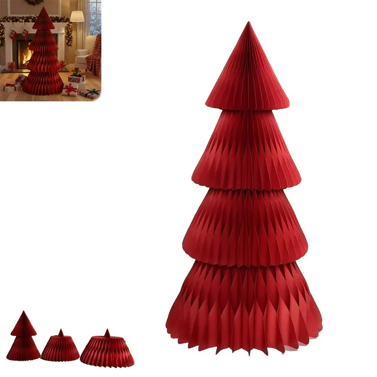 5ft Paper Honeycomb Tree, Charming Elegant Folding 3D Honeycomb Tree Design, Effortless Assembly ... | Walmart (US)