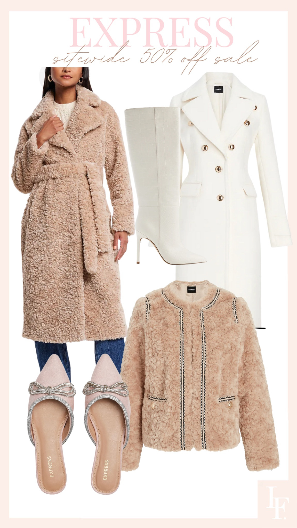 Express 50% off site wide sale 

#LTKHoliday #LTKGiftGuide #LTKsalealert