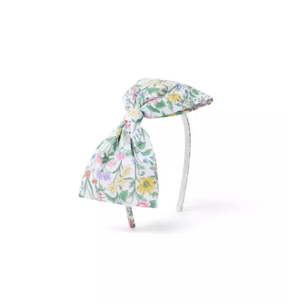 Floral Bow Headband | Janie and Jack