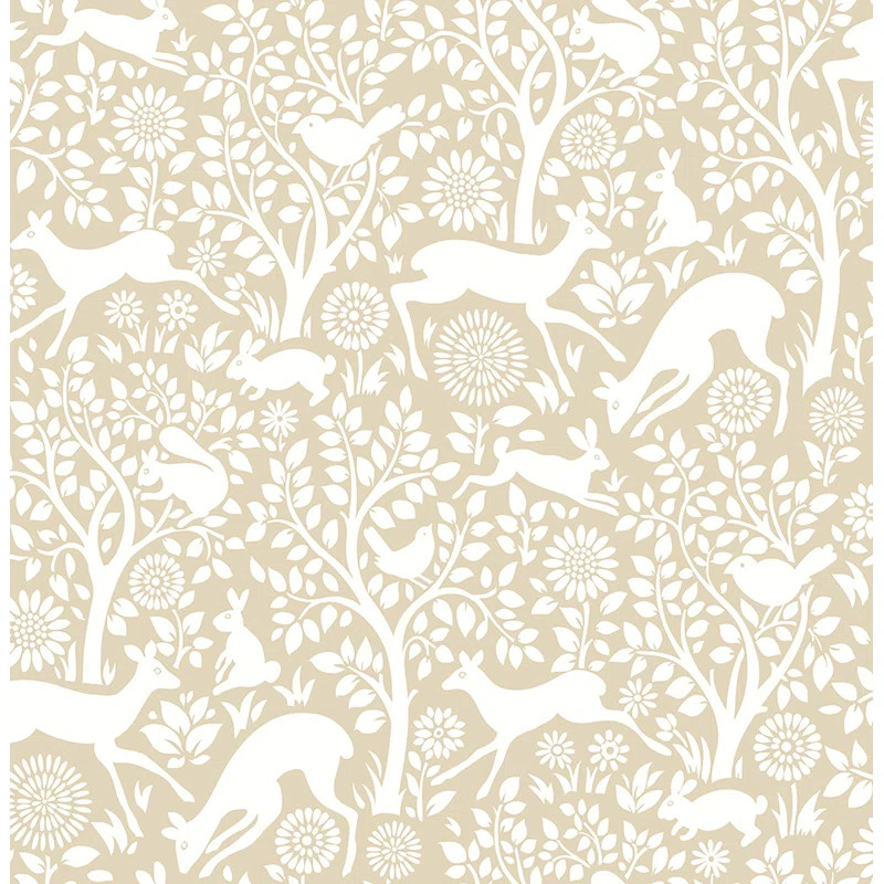 Sarrono 33' L x 20.5" W Wallpaper Roll | Wayfair North America