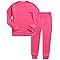 VAENAIT BABY 12M-12Y Toddler Kids Girls Boys Soft Comfy Modal Tencel Solid Raglan Sleepwear Pajam... | Amazon (US)