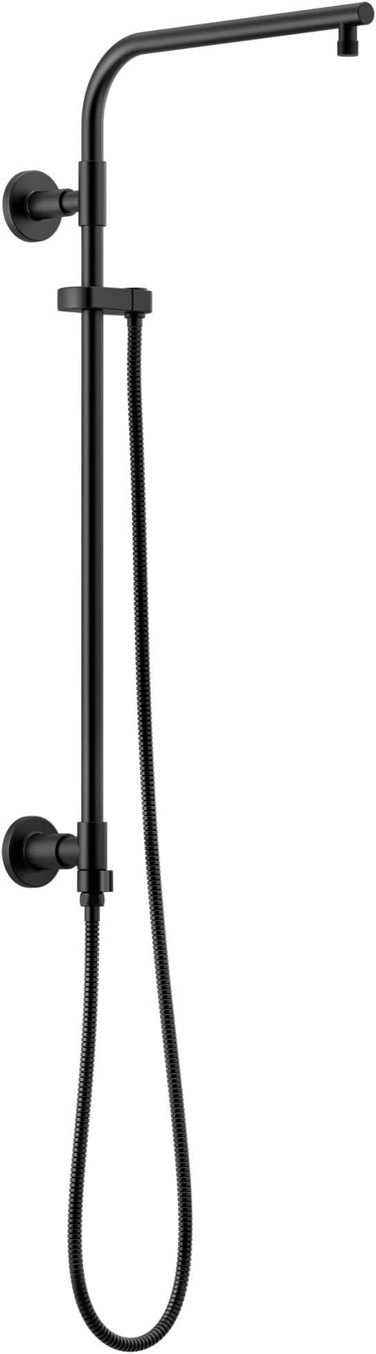 DELTA FAUCET 58820-BL Emerge 26" Round Shower Column, Matte Black | Amazon (US)