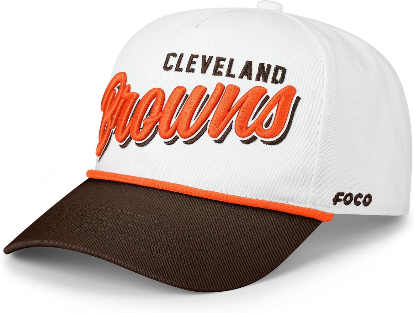 FOCO Men's NFL Team Logo Monty Script Marquee Rf Hat Caps | Amazon (US)