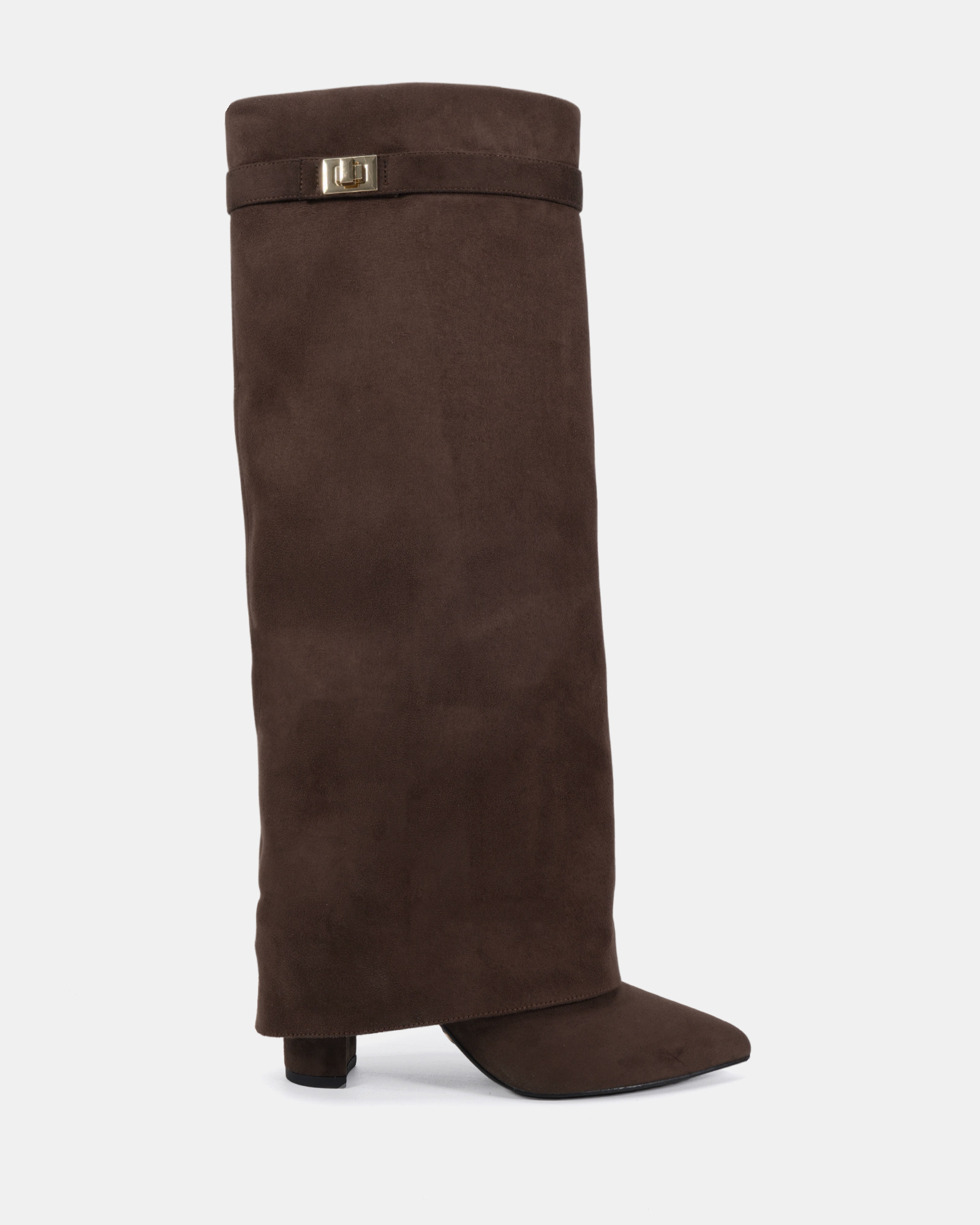 OSHER ESPRESSO SUEDE Long Boots | Novo Shoes