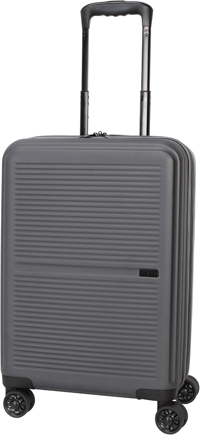 TRIPS AXIS 20-Inch Carry-On Lightweight Durable Hardside 8-Wheel Spinner Cabin Size Luggage, Asphalt | Amazon (US)