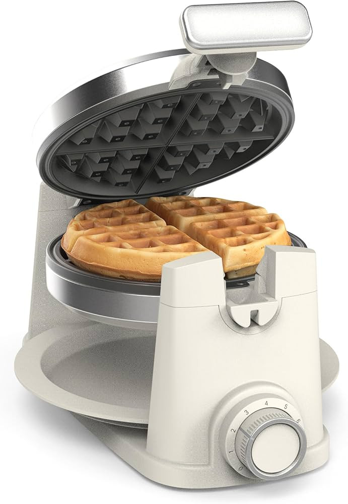 Martha Stewart Rotating Waffle Maker, 180° Flip Iron with PFAS-Free Nonstick Plates, Adjustable ... | Amazon (US)