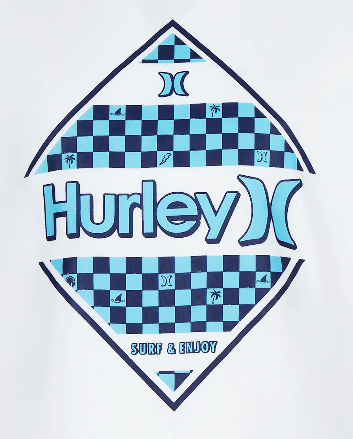 Boys Hurley Graphic Tee - white | The Children's Place