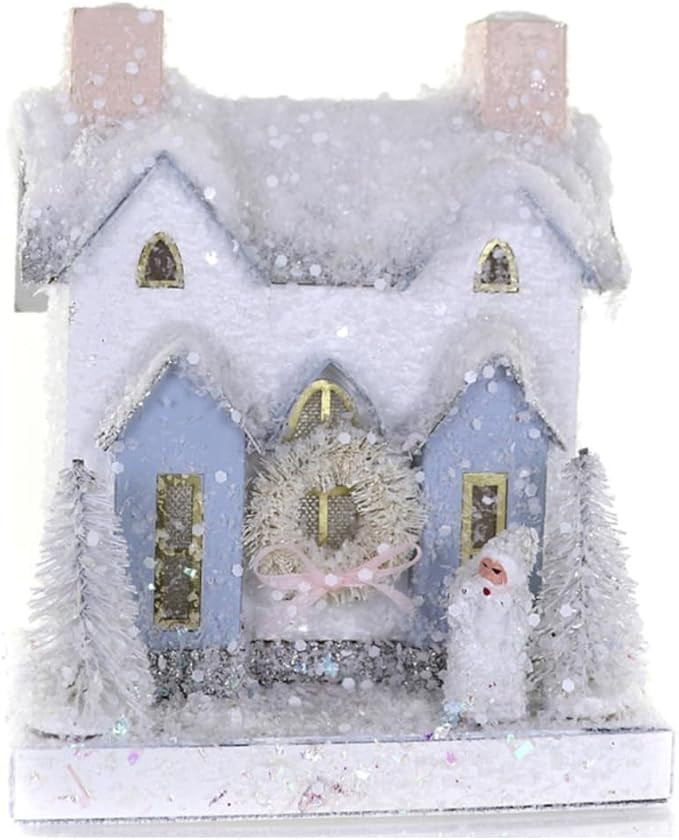 Cody Foster & Co White French Villa Christmas Village Building HOU-373 | Amazon (US)
