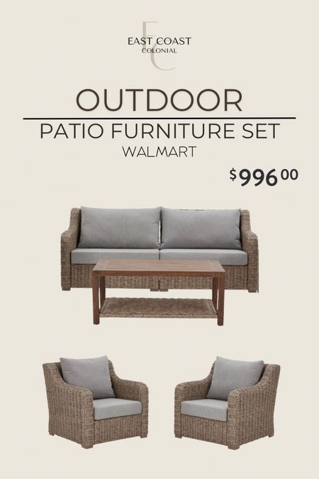 Outdoor patio furniture that’s modern and beautiful. Budget-friendly. 

#LTKSaleAlert #LTKHome #LTKSeasonal