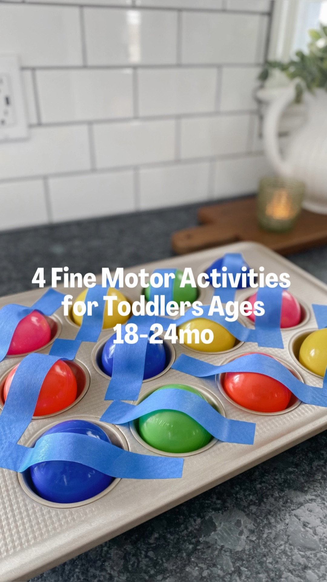 Keeping those little fingers moving! 🖐️ 

These four fine motor activities are tailor-made for curious toddlers aged 18-24 months, PLUS they each are some of Roo and Mo’s forever favorites!

1️⃣ COFFEE CAN COLOR SORT! ☕🌈 Before you recycle, repurpose! Empty coffee cans transform into engaging color-sorters. Popsicle sticks and precision unite for endless constructive exploration. 

2️⃣ MUFFIN PAN FINE MOTOR FUN! 🧁🖐️ Engage those tiny fingers with ball pit balls, a muffin pan, and some tape. A little one's first taste of hands-on exploration! Super quick set-up, plus some sticky sensory play mixed in!

3️⃣ OATMEAL CARD DROP! ♣️♦️ Couldn’t be any simpler! Cut slots, outline with markers, and sort cards by color. A playful way to learn, engage, and keep little hands busy. 💡🃏

4️⃣ TISSUE BOX COLOR SORT! 🔴🔵🟡🟢 Color recognition and fine motor practice converge. From correct sorting to cheeky mix-ups, toddlers are ready for the challenge.

Why the fine motor focus at this age? Building these skills early sets the stage for future development. From improving hand-eye coordination to honing those tiny muscles, each activity nurtures growth while providing exposure to important cognitive skills.

#LTKunder50 #LTKkids #LTKFind