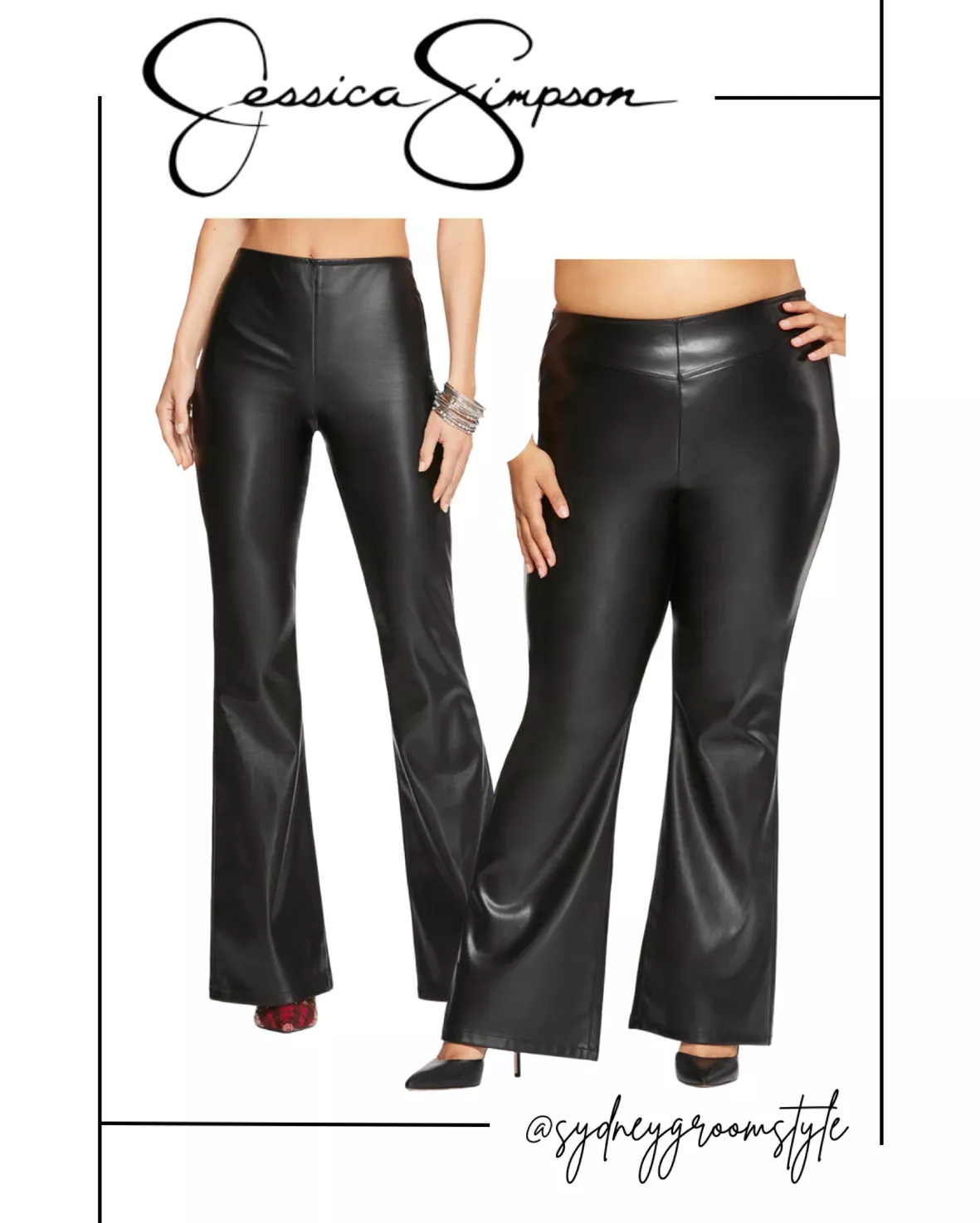 Styling Faux Leather Pants Black Girls Plus Size