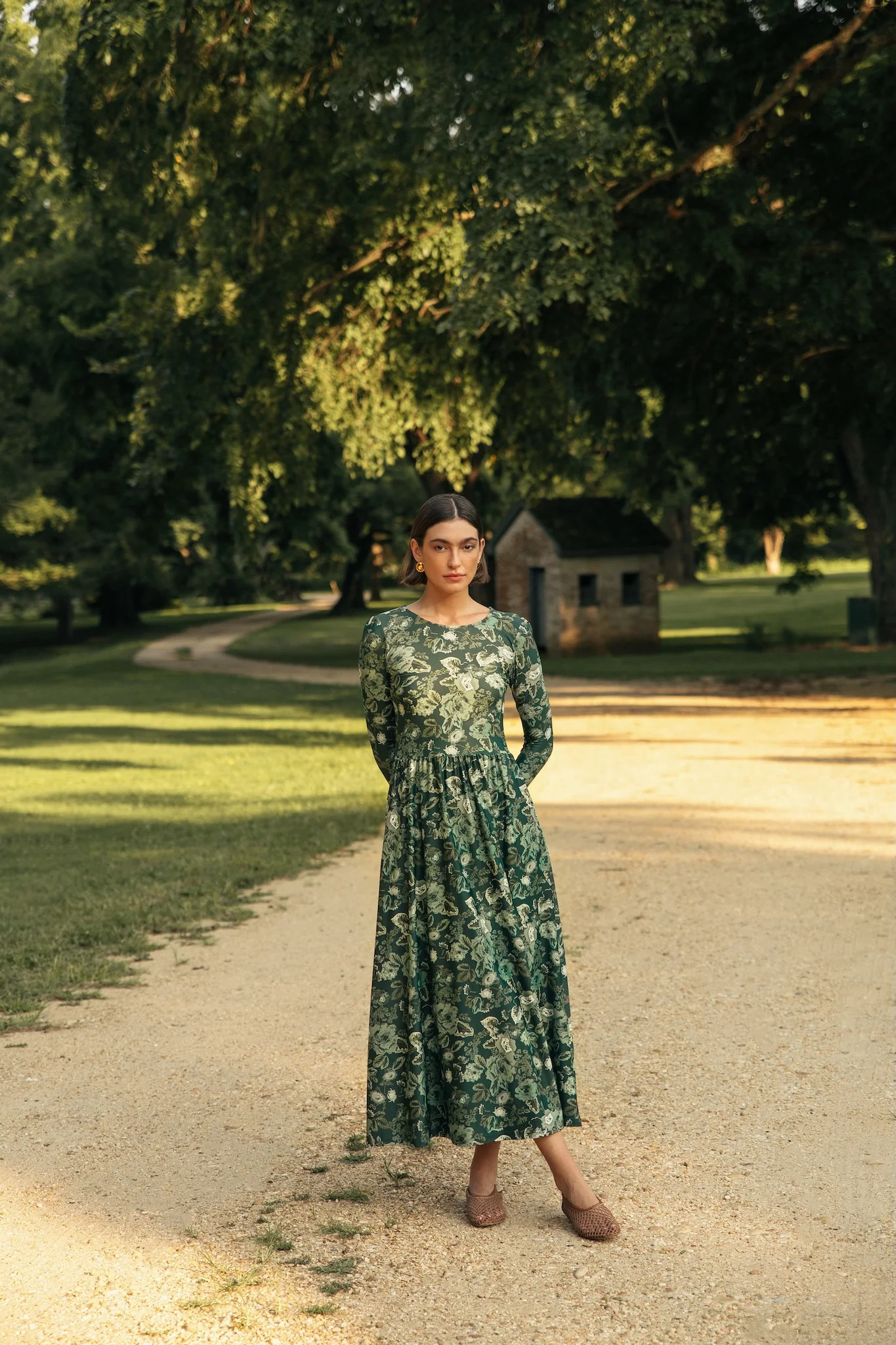 The Clover Dress - Rosemary Meadow | Smith and Quinn