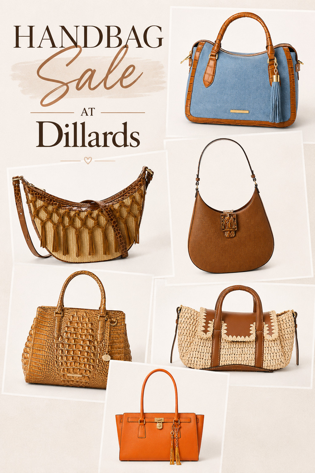a lot of Brahmin is on sale 

 