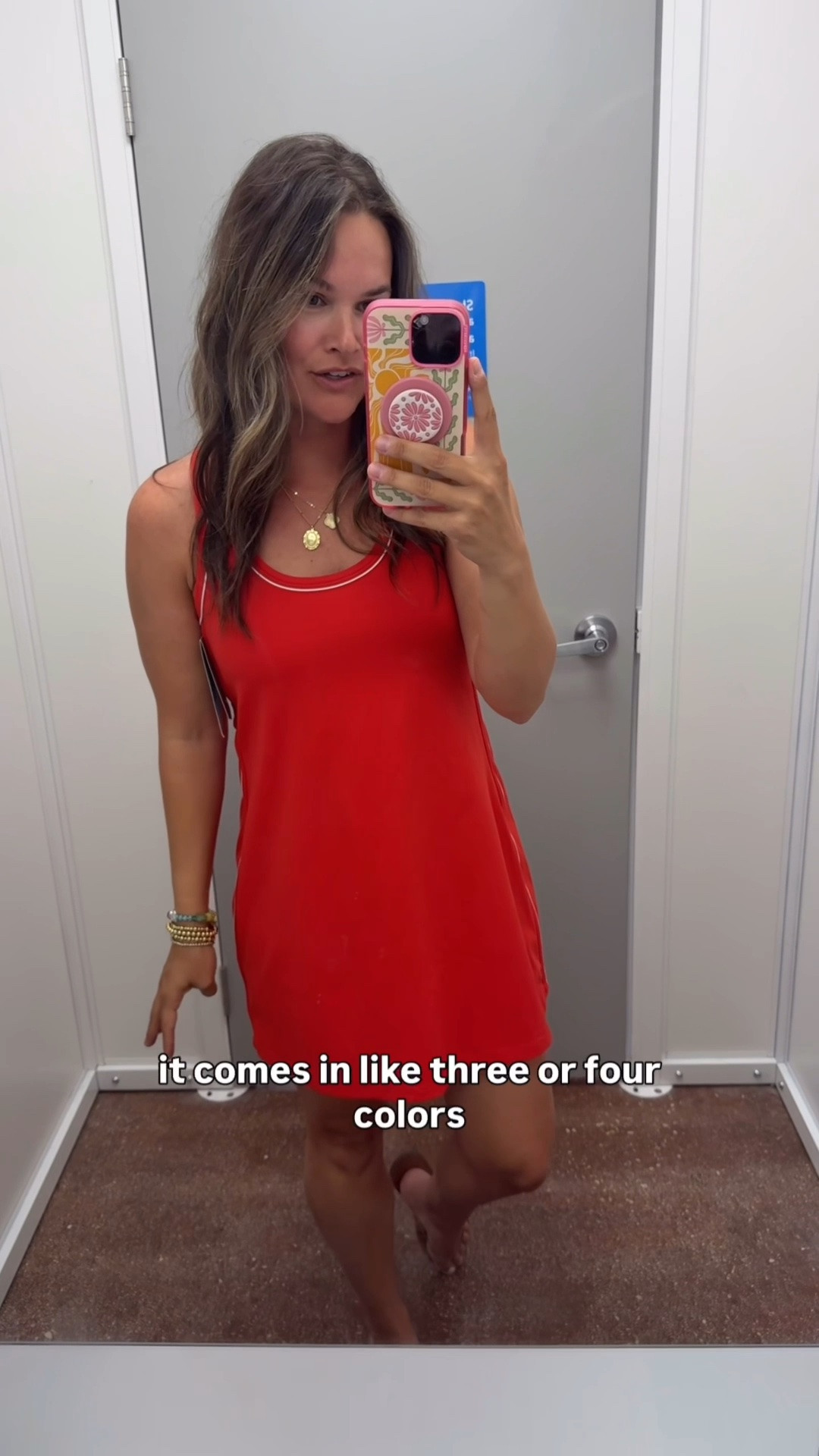 This dress is selling fast! It’s out of stock in this red but in stock in black & green - most have!

#LTKootd #LTKmomlife #LTKActive