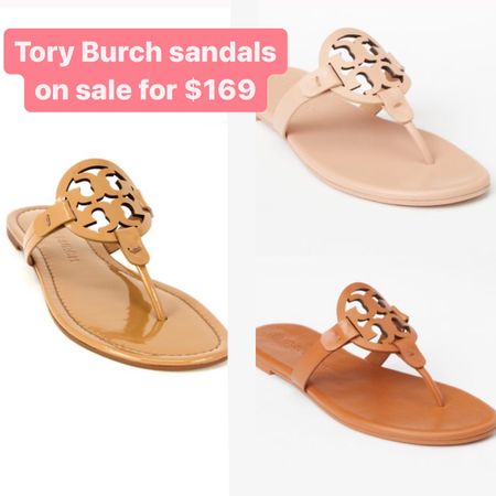Tory Burch sandals on sale for $169 #sandals #toryburch 

#LTKsalealert #LTKFind #LTKshoecrush
