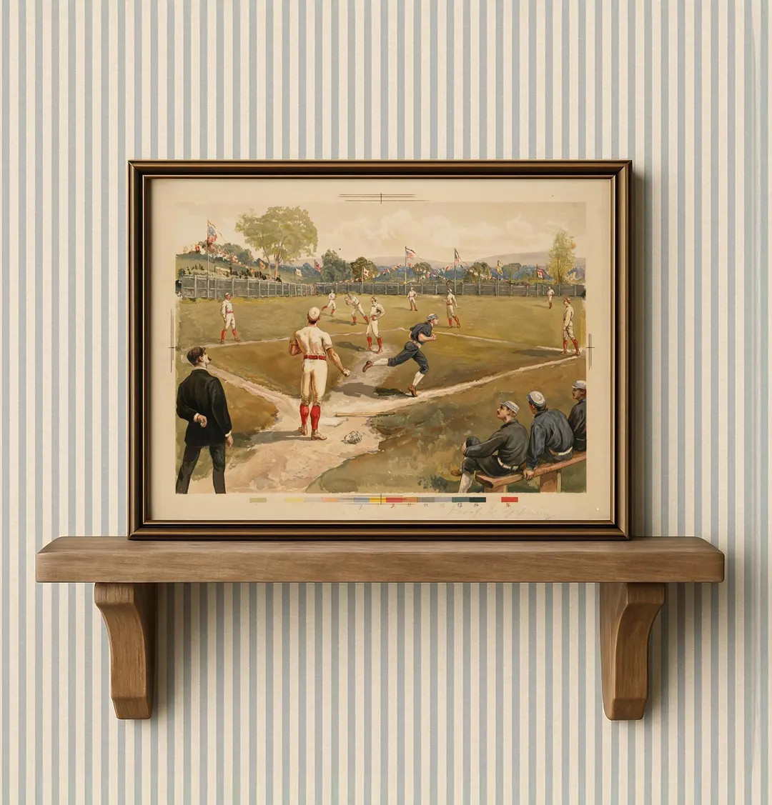 Vintage Baseball Print – Classic Sports Wall Décor for Boys Room, Man Cave, or Sports Enthusia... | Etsy (Global)