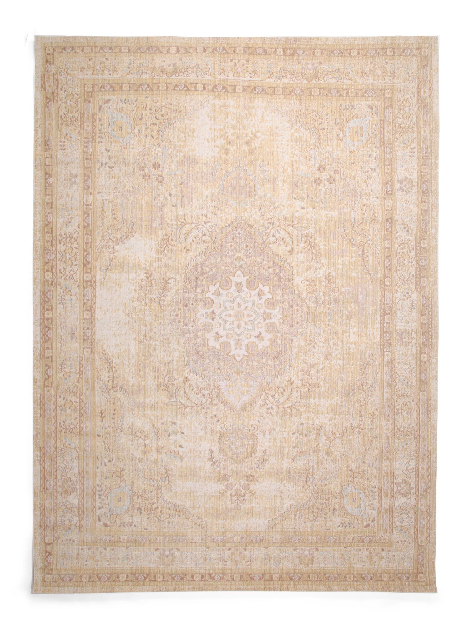 Made In Turkey Flatweave Medallion Area Rug | TJ Maxx