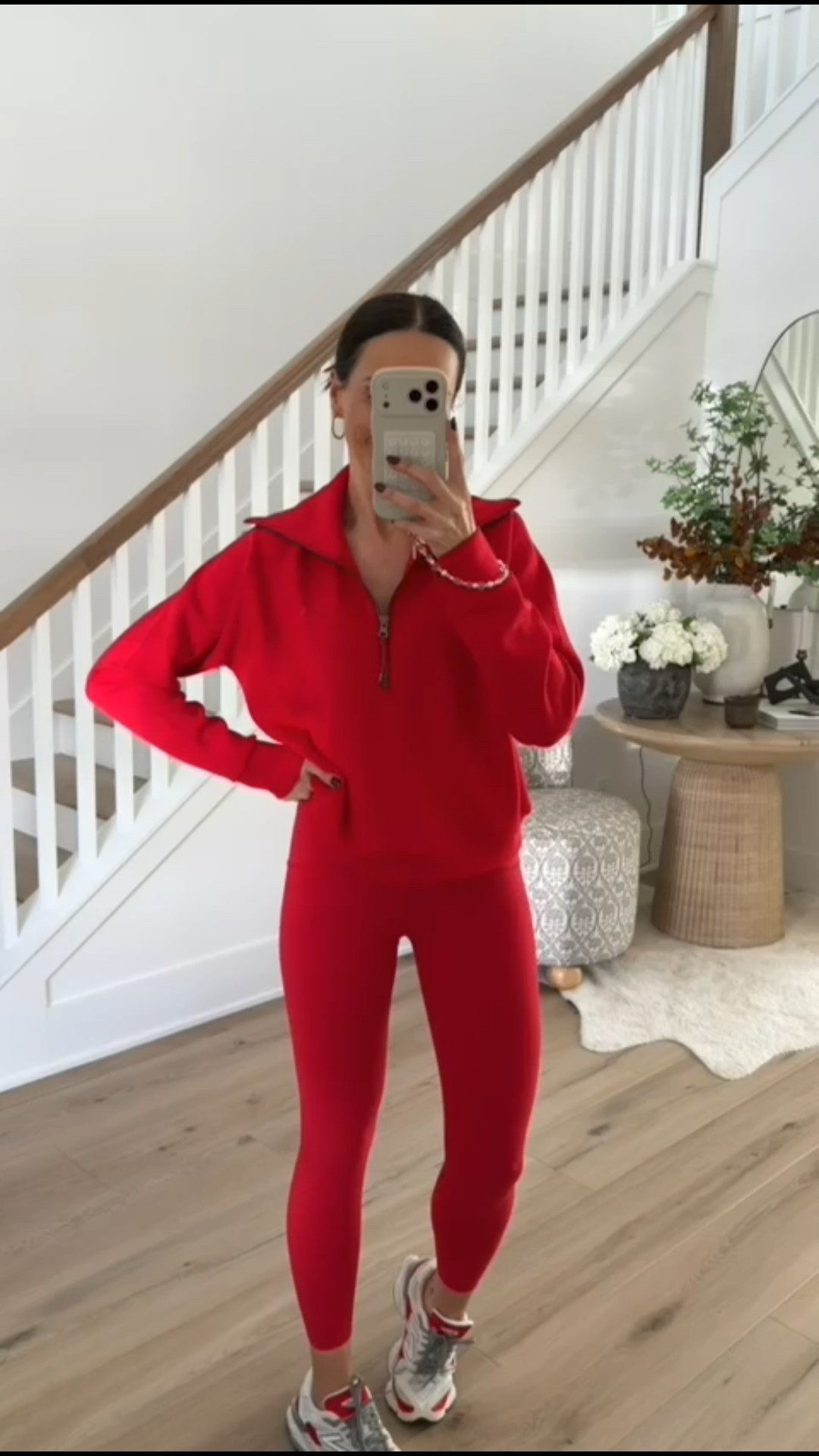 Booty boost leggings from Spanx, Spanx outfit ideas, all red look, athleisure style, annabrstyle.

Code ANNAMXSPANX

#LTKActive #LTKFindsUnder100 #LTKOver40