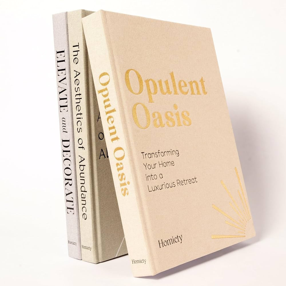 Set of 3 Large Decorative Books for Home Decor - Coffee Table Books Decor - Shelf Decor Accents -... | Amazon (US)