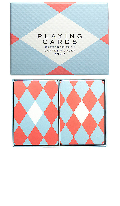 Printworks Double Playing Cards in Red. | Revolve Clothing (Global)