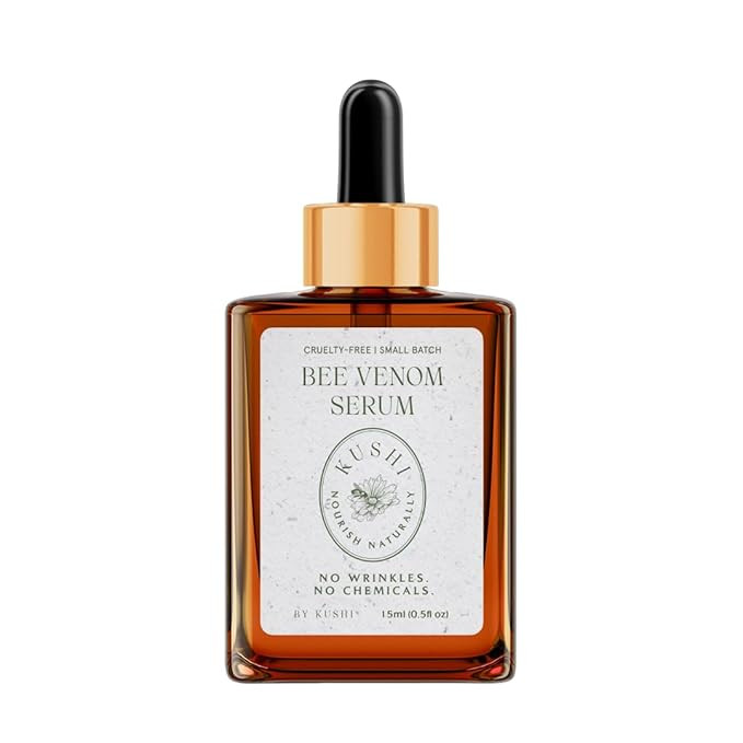 KUSHI Bee Venom Serum – Hydrating & Firming Face Serum for Radiant, Youthful-Looking Skin – C... | Amazon (US)