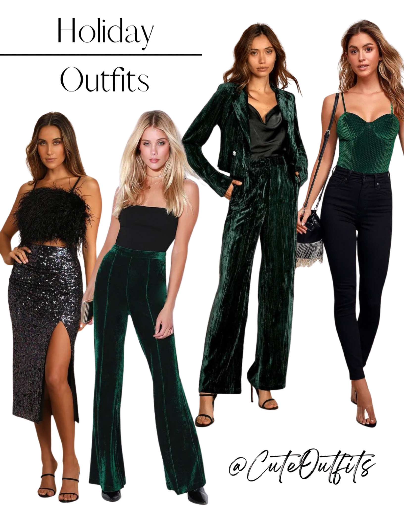 Emerald green top
Green velvet top
Green bodysuit 
Green velvet blazer 
Green velvet pants
Velvet flare pants outfit 
Winter pants outfit 
Black sequin skirt
Green sequin skirt 
Black feather top 

.
.

winter going outfits winter going out outfit going out tops going out outfits holiday dress dressses outfit women womens blouse blazer holiday cocktail dress party holiday fashion holiday family photos family holiday photos holiday gift guide for her holiday gift holiday heels holiday outfit ideas holiday jumpsuit holiday jacket holiday looks holiday party look holiday midi dress holiday mini dress holiday maxi dress holiday party outfit holiday party dress holiday romper holiday sweater dress holiday party sweater holiday shoes holiday skirt holiday party skirt holiday shirts holiday tops holiday work party outfit work holiday party outfit holiday office party office holiday party holiday office party office holiday office party outfits velvet holiday dress work christmas party outfit party dress bachelorette party birthday party outfit engagement party guest christmas outfit women womens christmas outfit christmas brunch outfit christmas outfit casual christmas party outfit casual christmas party outfit casual christmas outfit christmas dinner outfit christmas day outfit christmas eve outfit family christmas outfits christmas family outfits christmas family photo outfits christmas party dress xmas nye dress nye wedding guest nye outfit nye outfits new years eve dress new years eve outfit new years eve outfits festive outfit festive top festive tops


#LTKsalealert #LTKstyletip #LTKGiftGuide #LTKunder50 #LTKunder100 #LTKHoliday #LTKSeasonal #LTKshoecrush
