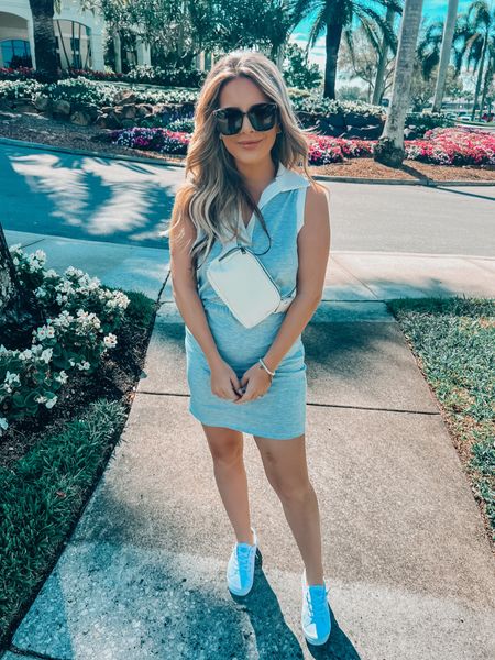 Found the cutest athletic dress // so easy to style 