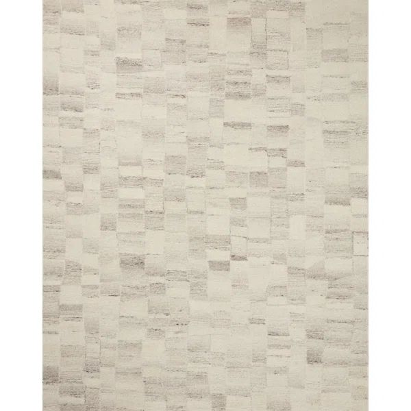 Amber Lewis x Loloi Rocky Ivory / Silver Area Rug | Wayfair North America