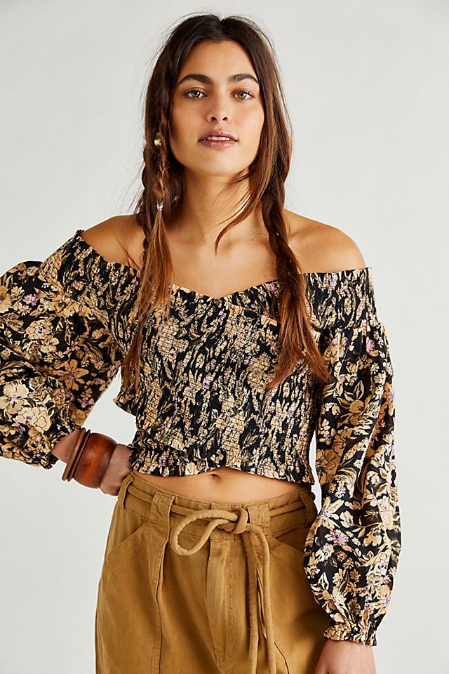 East To West Smocked Top | Free People (Global - UK&FR Excluded)