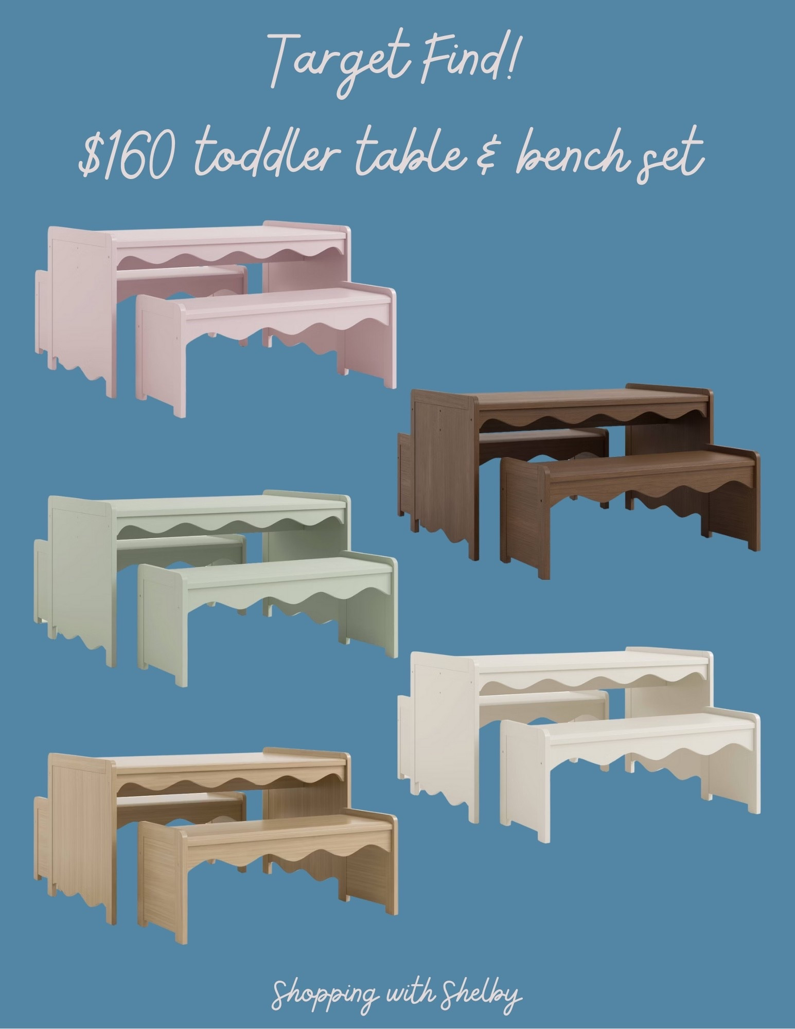Look at this precious table & bench set! Would be so perfect in a play room for crafts, puzzles, etc. I love it! 

#LTKKids #LTKHome #LTKFamily