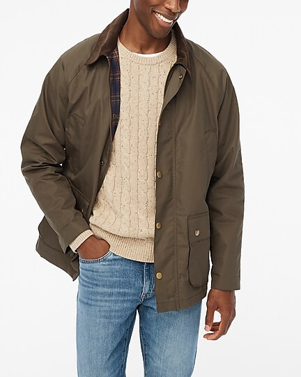 Waxed twill jacket | J.Crew Factory