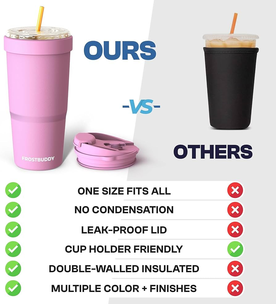 Frost Buddy Togo Buddy | 30 oz Stainless Steel Vacuum Insulated Tumbler | To Go Coffee Cup \u2013... | Amazon (US)