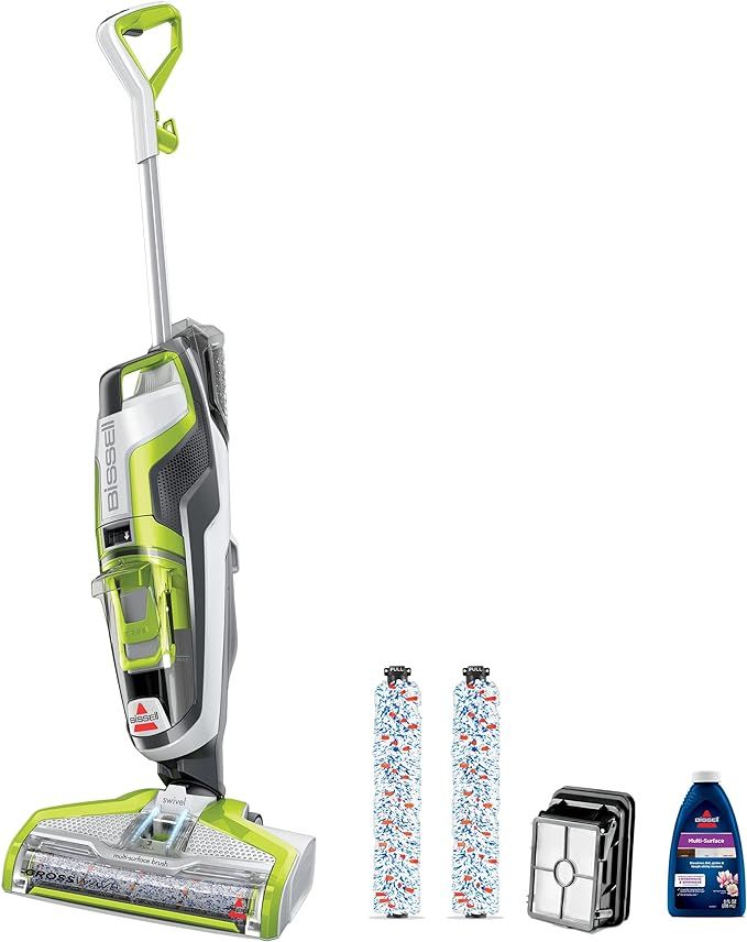 Amazon.com: BISSELL CrossWave Floor and Area Rug Cleaner, Wet-Dry Vacuum with Bonus Extra Brush-R... | Amazon (US)