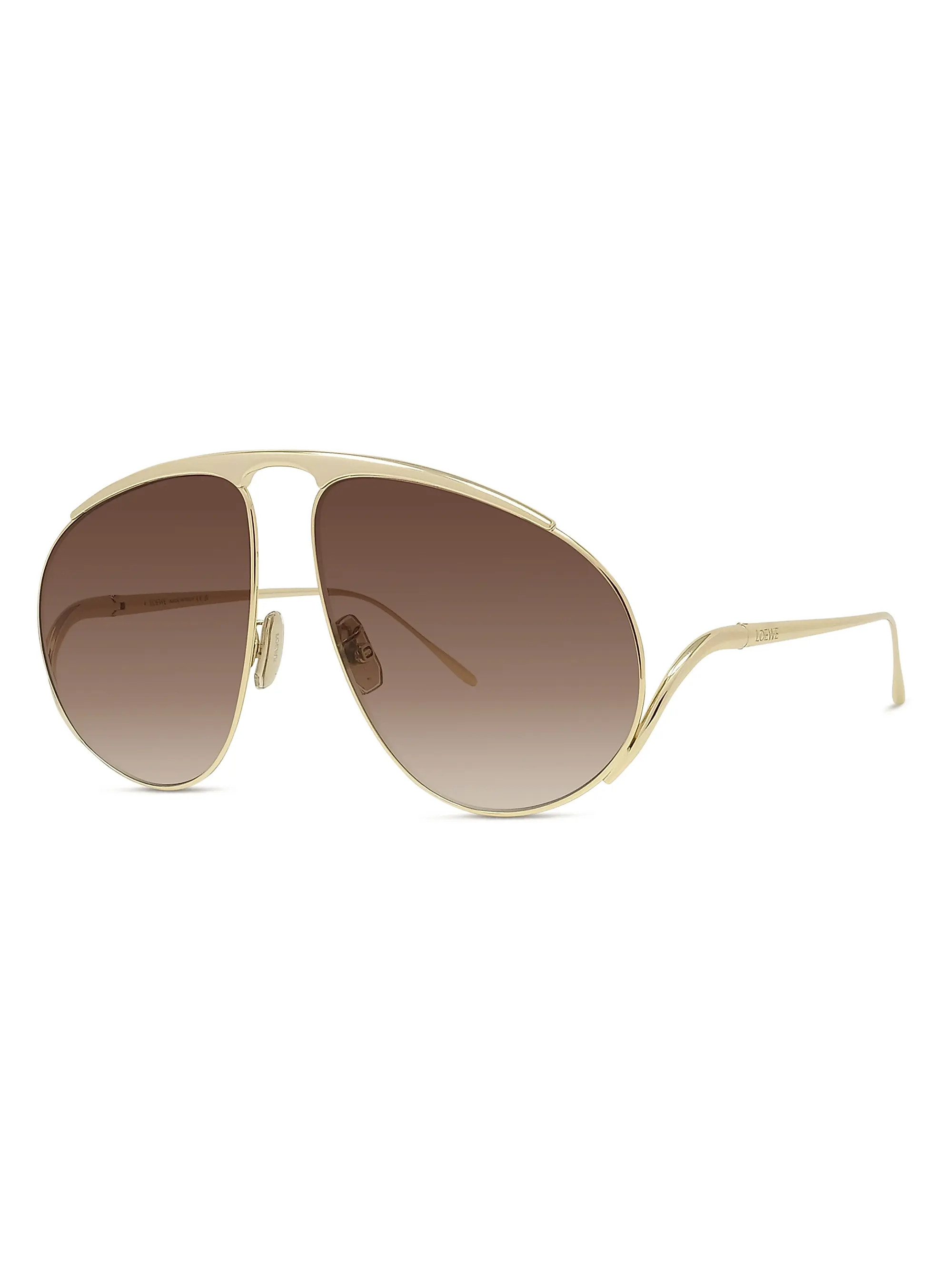 Signature 61MM Pilot Sunglasses | Saks Fifth Avenue