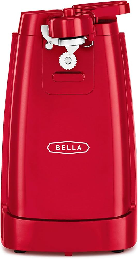 BELLA Electric Can Opener and Knife Sharpener, Multifunctional Jar and Bottle Opener with Removab... | Amazon (US)