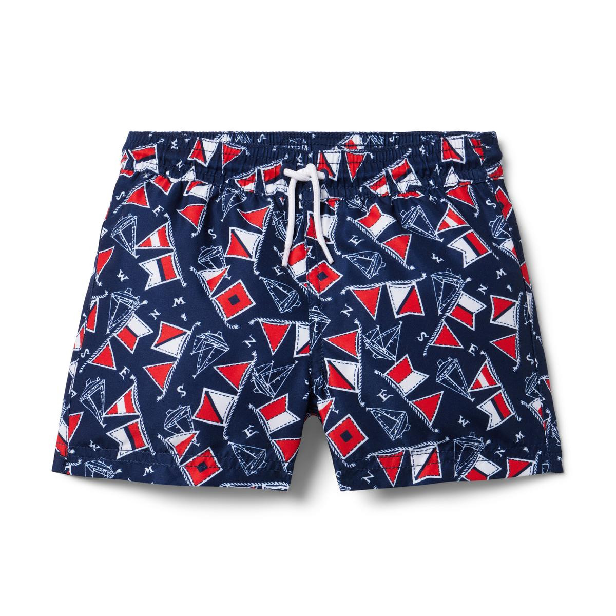 Recycled Nautical Swim Trunk | Janie and Jack