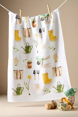 Emily Lex Studio Favorite Things Dish Towel | Anthropologie (US)