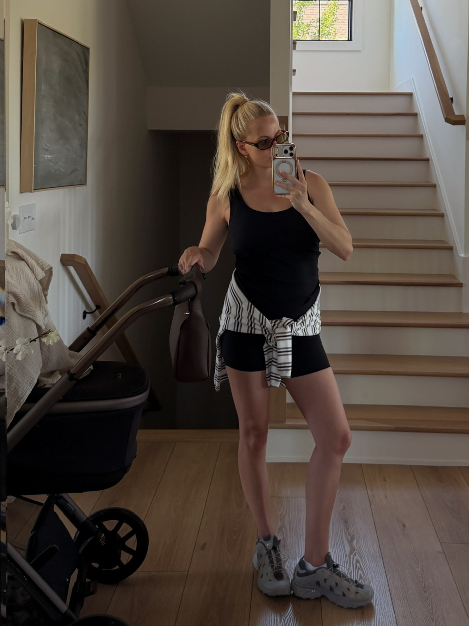 SIZE: med in tank & sweater, 6 in shorts (6”), shoes run tts! #kathleenpost

#LTKootd #LTKBaby #LTKmomlife