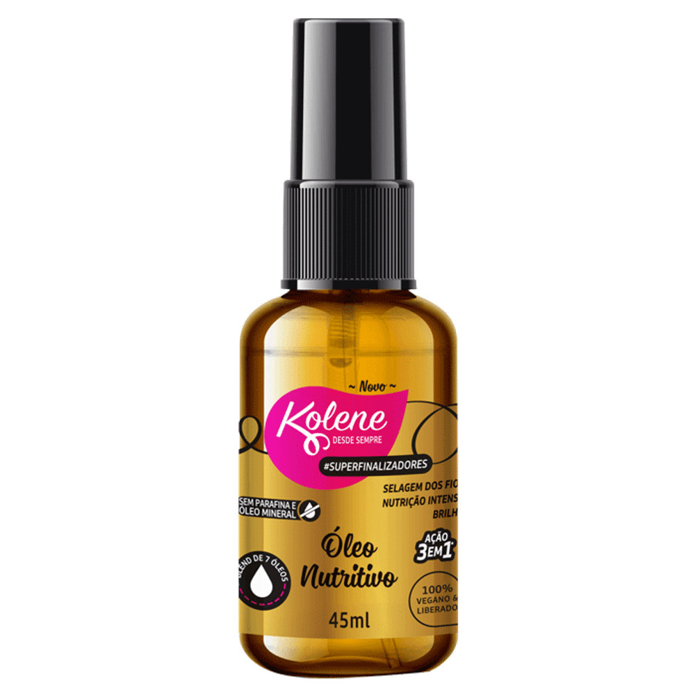 Óleo Capilar Nutritivo Kolene #Superfinalizadores 45ml Spray | Drogaria Sao Paulo (BR)