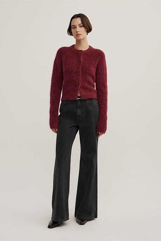 Fluffy Crew Cardigan | Witchery (AU)