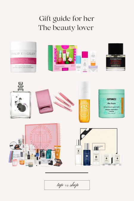 Gift guide for her - the beauty lover #giftguide #christmasgiftguide #giftguideforher #beautylovergiftguide 

#LTKHoliday #LTKSeasonal #LTKCyberweek