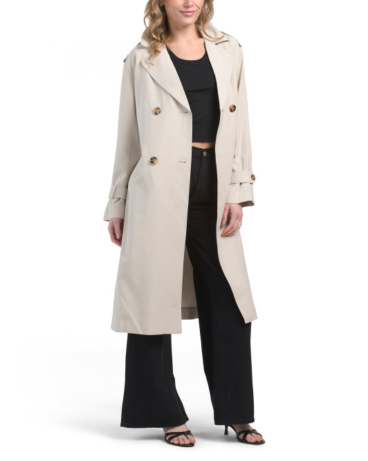 Double Breasted Trench Coat | TJ Maxx