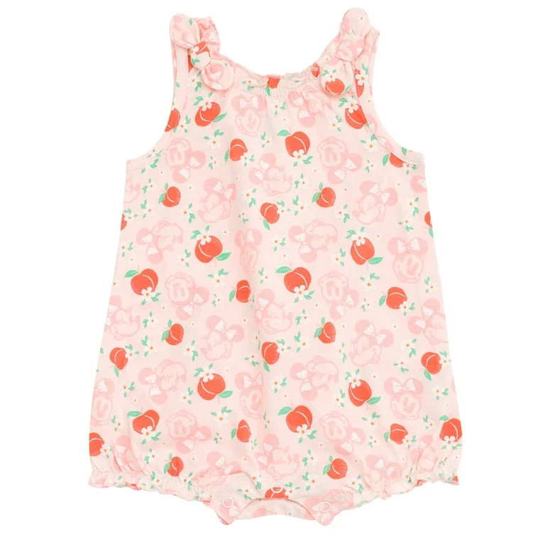 Disney Minnie Mouse Sleeveless Bubble Romper Newborn to Infant | Walmart (US)