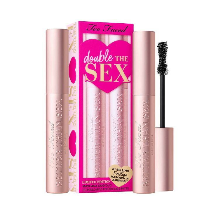 Too Faced Double The Sex Limited Edition Mascara Duo - 0.54oz - Ulta Beauty | Target